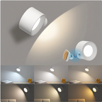 Rechargeable LED Wall Lamp with Remote