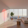 Energy Efficient Sunset Lamp with 7 Color LED Lighting