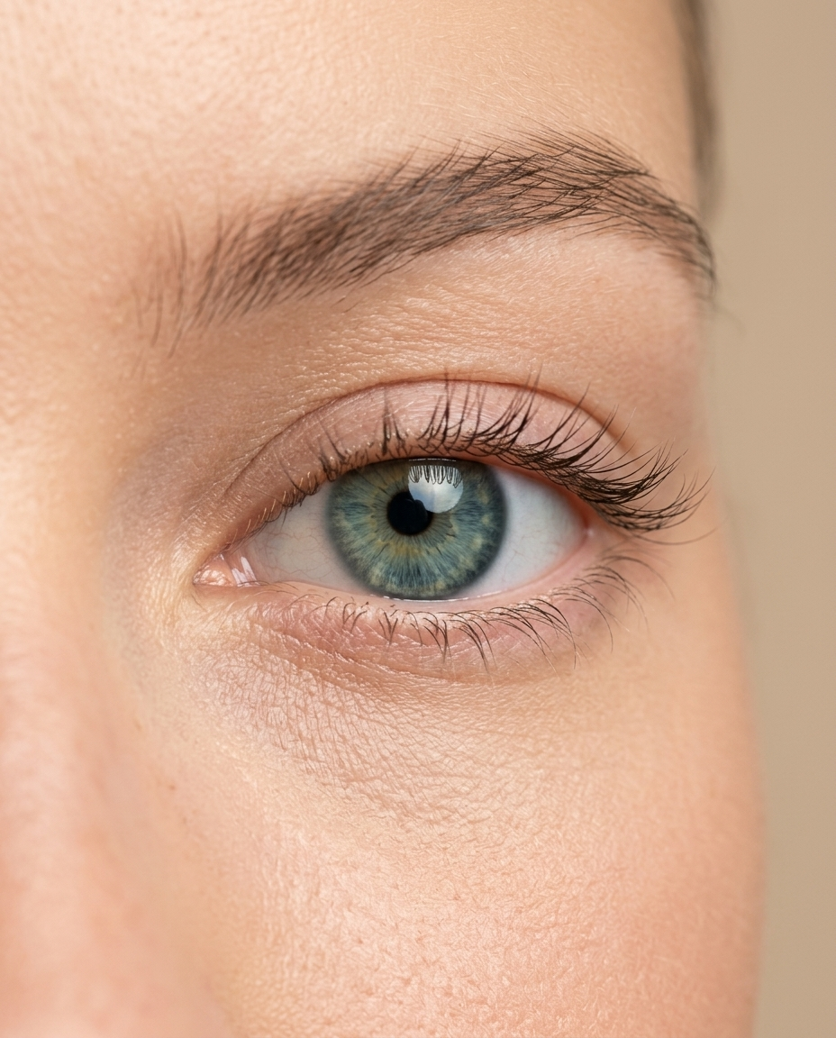 Before - natural lashes