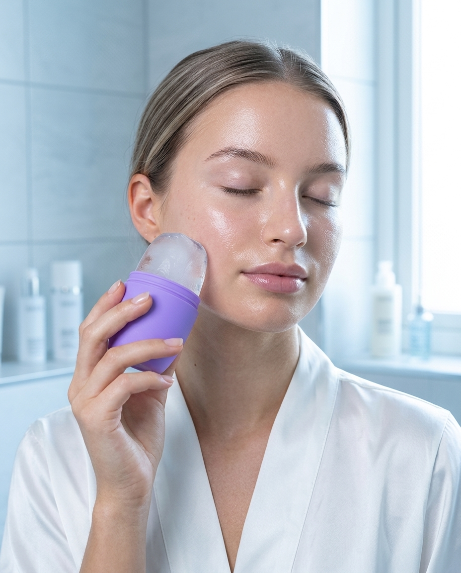 Zivol Frost ice roller against cheek hero