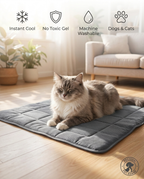 Zivol Cool — Pet Cooling Mat for Dogs & Cats | Instant Cool-Down, No Gel