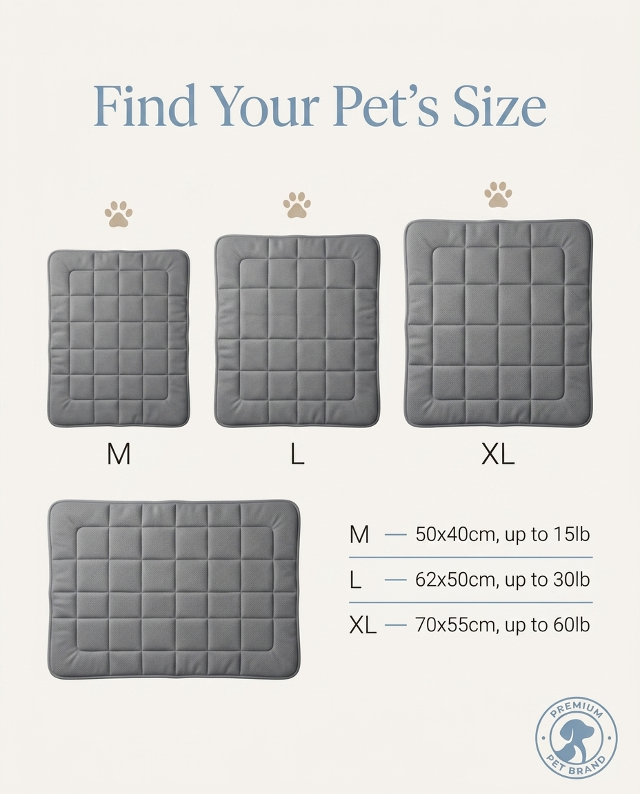 Zivol Cool — Pet Cooling Mat for Dogs & Cats | Instant Cool-Down, No Gel