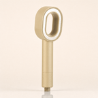 Zivol Pure filtered shower head in Sand Beige