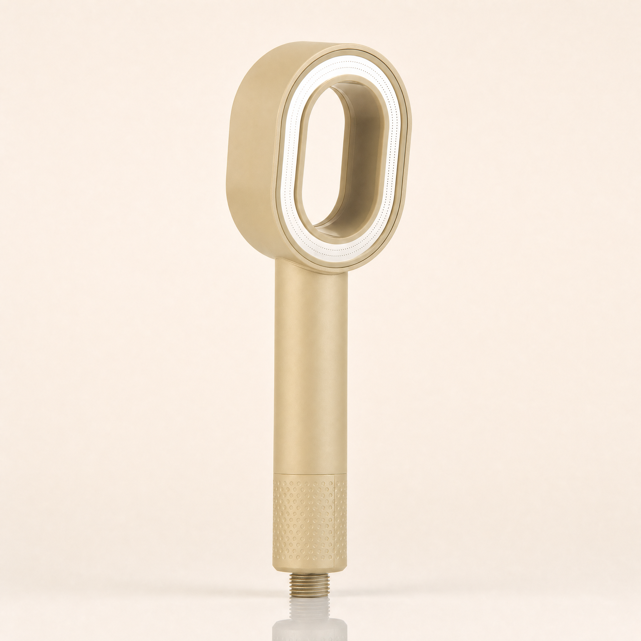 Zivol Pure filtered shower head in Sand Beige