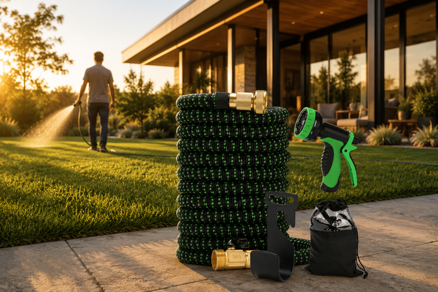 High Quality Expandable Garden Hose OVERIDE