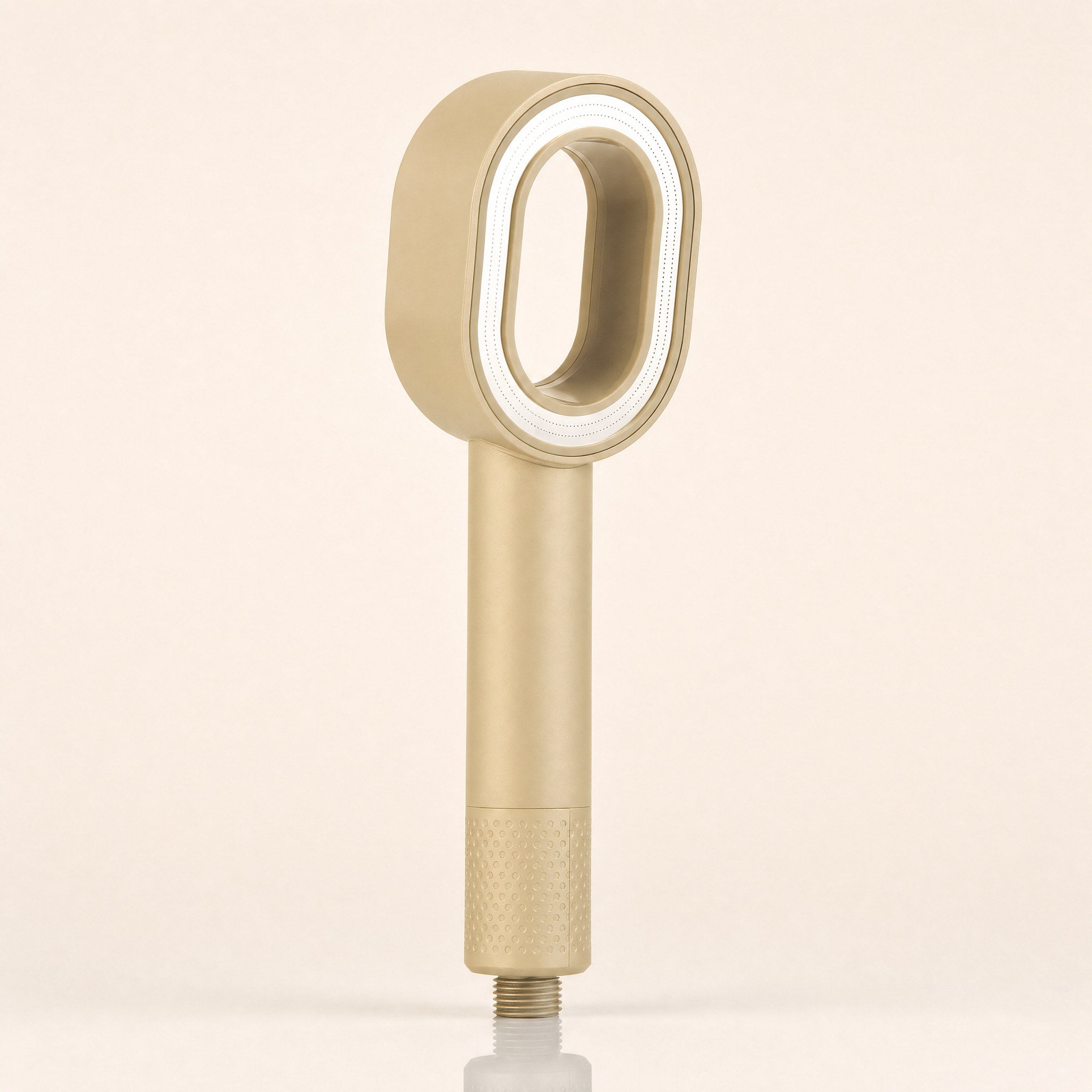 Zivol Pure filtered shower head in Sand Beige